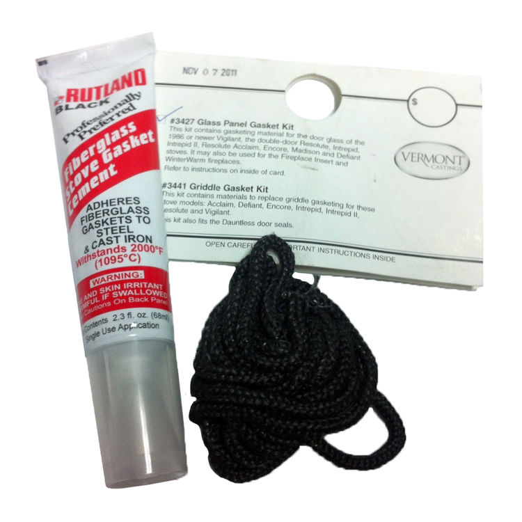 Vermont Castings 3427 Glass Door Gasket Kit