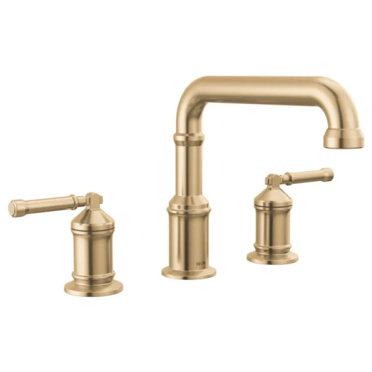 Delta Broderick Roman Tub Only Trim for Two Handle Roman Tub Faucet, Lumicoat Champagne Bronze, (Less Handles) - T2784-CZ-PR-LHP