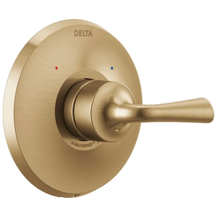 Delta Kayra Monitor 14 Series Pressure Balance Valve Only Trim, Lever Handle, ADA, Champagne Bronze - T14033-CZ