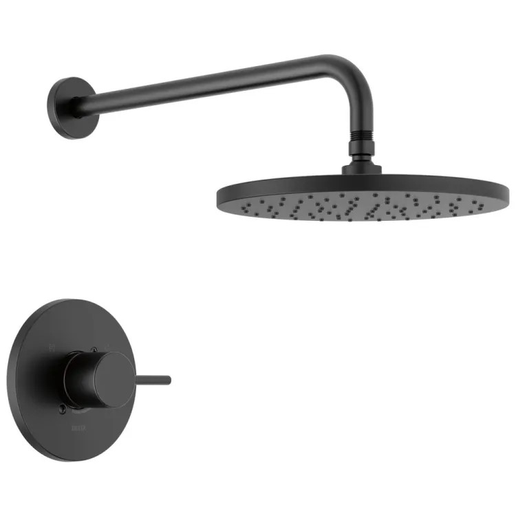 Delta Modern Monitor 14 Series Shower Trim, Touch-Clean, MultiChoice, ADA, 1.75 GPM, Matte Black - T14269-BL-PP