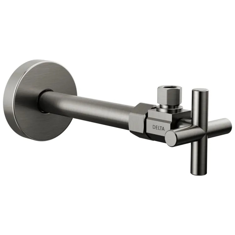 Delta Angled Supply Stop Valve, ADA-Compliant, Matte Stainless - DT022201-KS