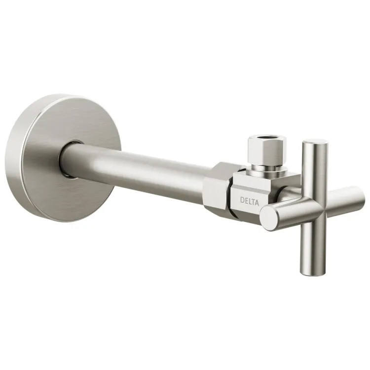 Delta Angled Supply Stop Valve, ADA-Compliant, Stainless - DT022201-SS