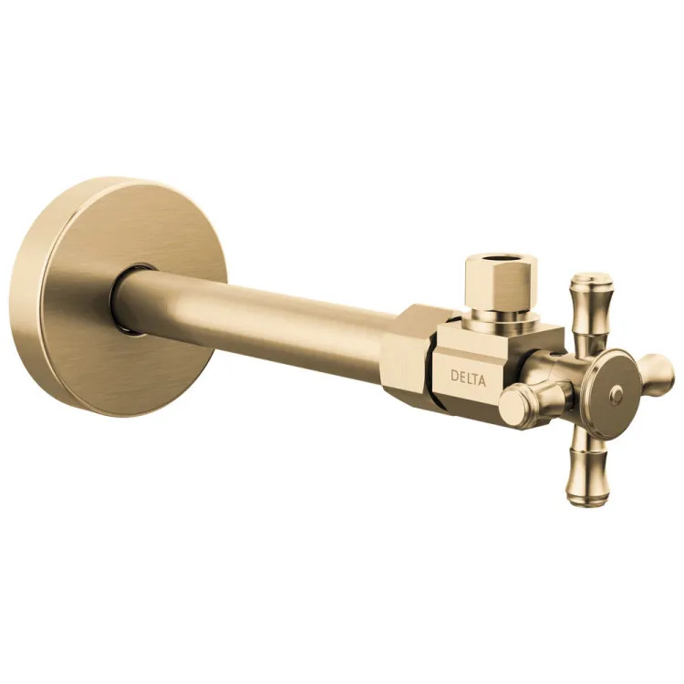 Delta Angled Supply Stop Valve, ADA-Compliant, Champagne Bronze - DT022202-CZ