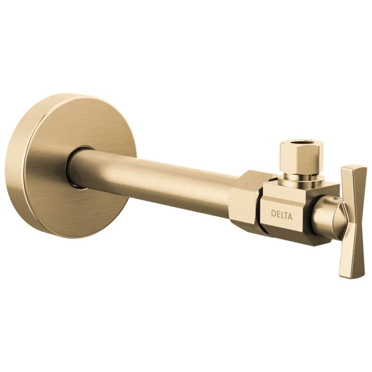 Delta Angled Supply Stop Valve, ADA-Compliant, Champagne Bronze - DT022203-CZ