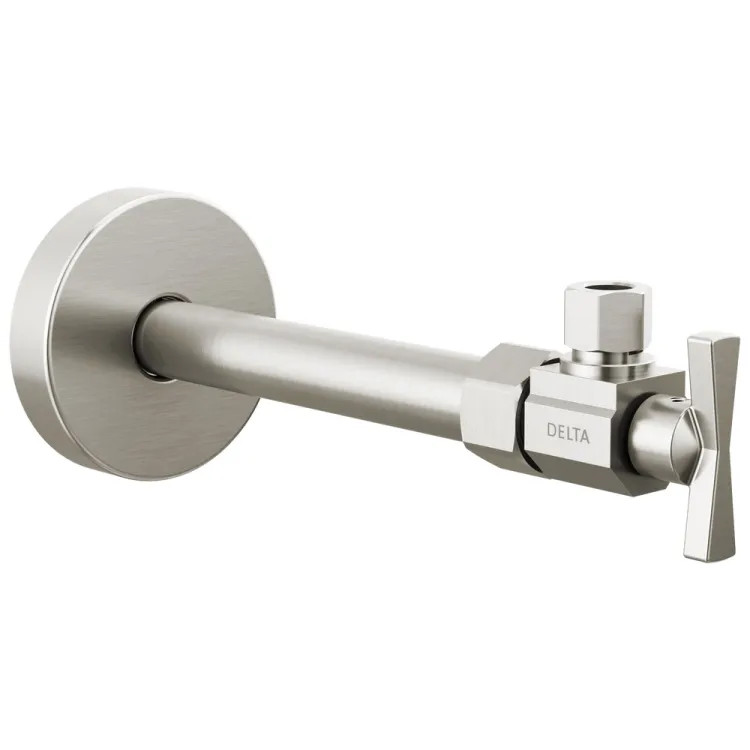 Delta Angled Supply Stop Valve, ADA-Compliant, Stainless - DT022203-SS