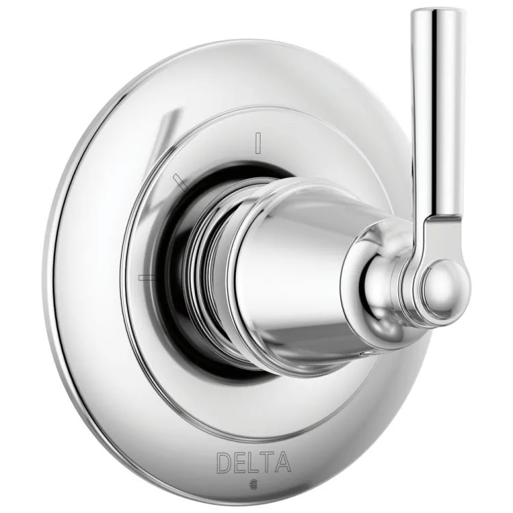 Delta Saylor Three Function Diverter Trim - Two Individual Positions & One Shared Position, Chrome - T11835