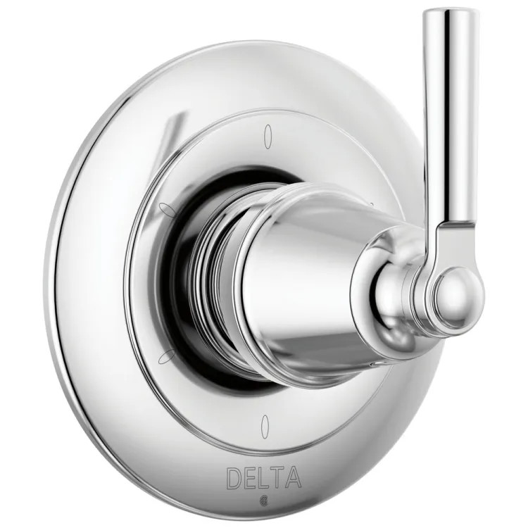 Delta Saylor Six Function Diverter Trim - Three Individual Positions & Three Shared Positions, Chrome - T11935