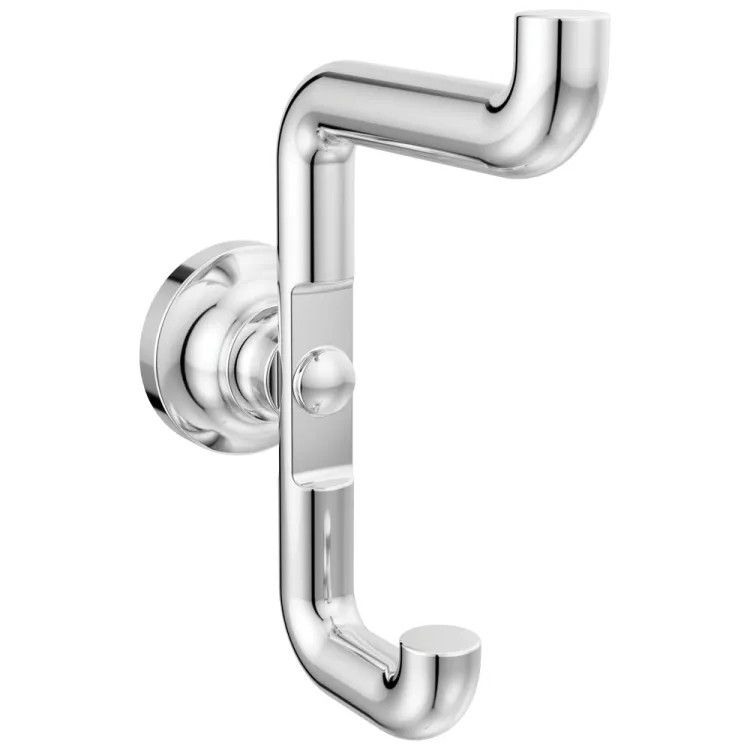 Delta Saylor Double Robe Hook, Chrome - 73535