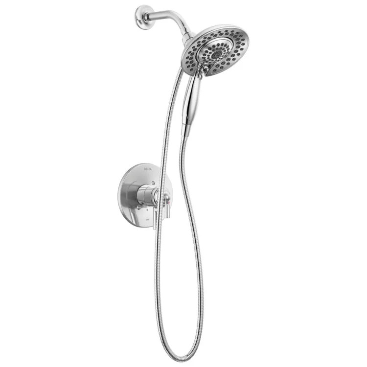 Delta Saylor Monitor 17 Series Shower Trim with Lever Volume Control Handle, ADA, 1.75 GPM, Stainless - T17235-SS-I