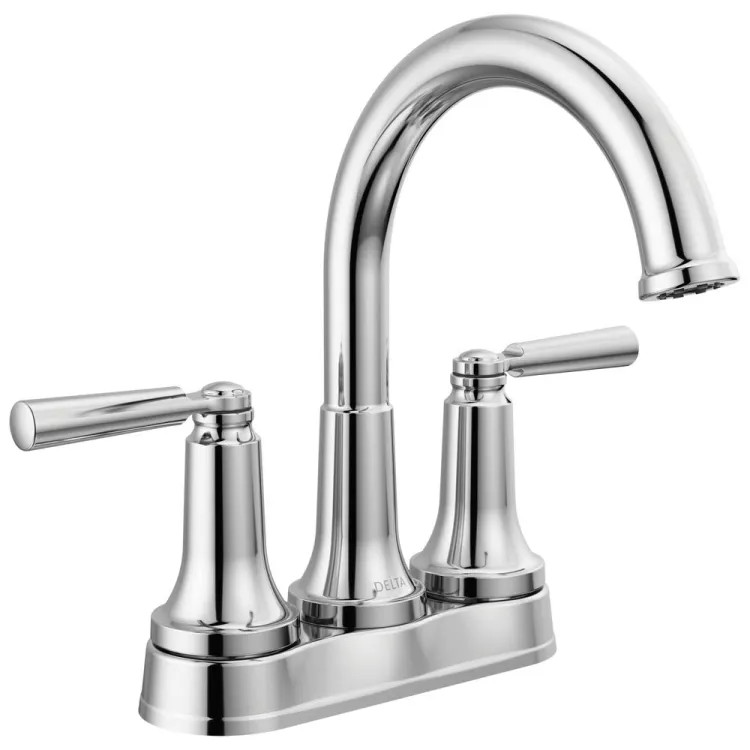 Delta Saylor Centerset Bathroom Faucet, Tract-Pack, DIAMOND Seal, ADA-Compliant, 1.2 GPM, Chrome - 2535-TP-DST