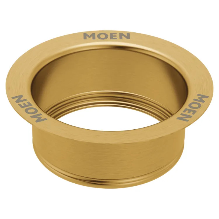 Moen Kitchen Sink Disposal Flange, Brushed Gold - 1017BG