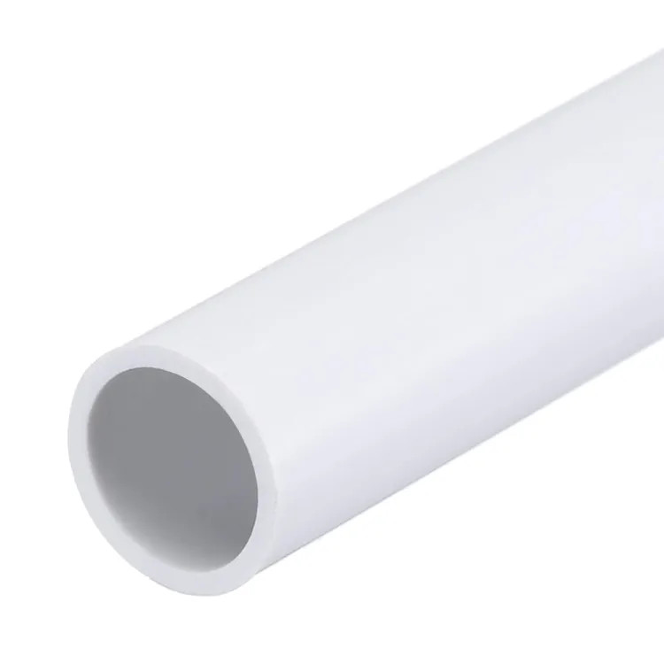 1" PVC Schedule 40 Pipe, White - 5' Length
