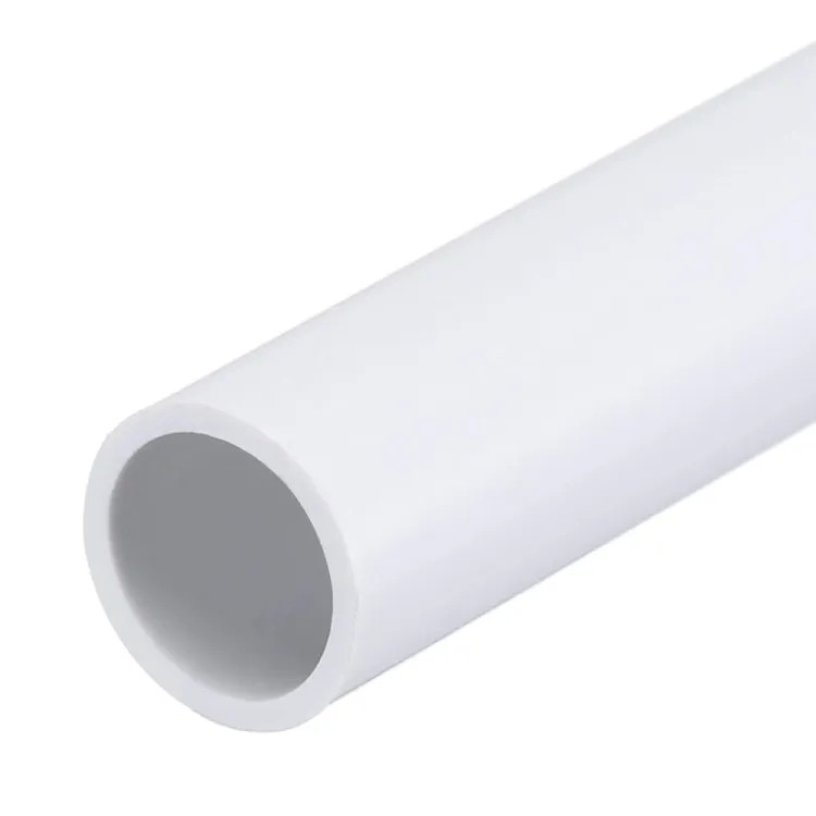 1-1/2" PVC Schedule 40 Pipe, White - 5' Length