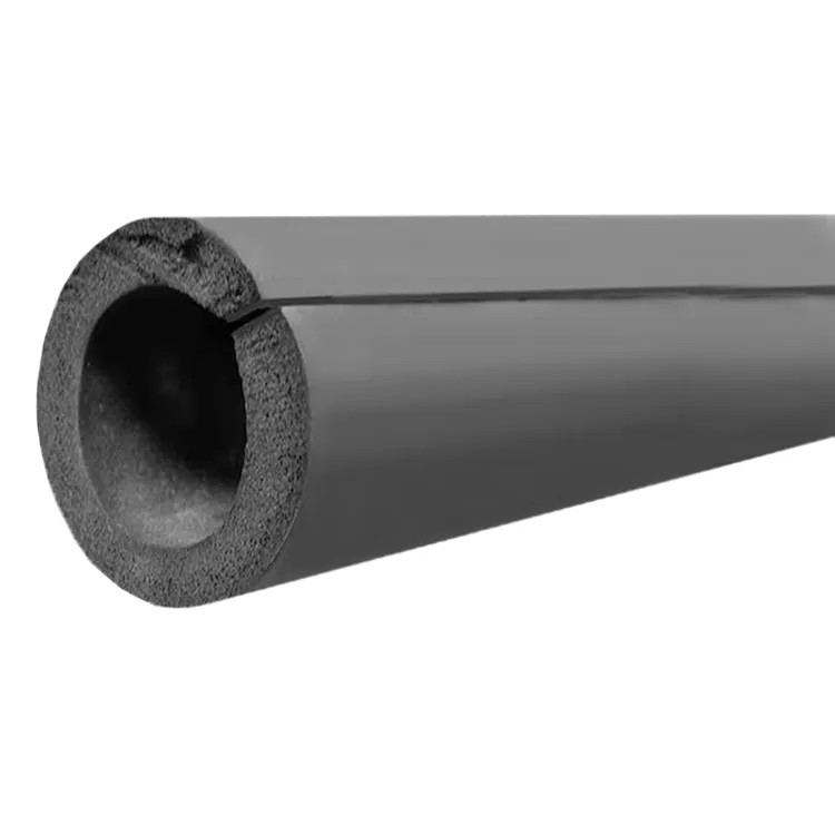 3" IPS Self-Sealing Pipe Insulation, Double-Seal, 1/2" Wall Thickness, Rubber - 6' Length