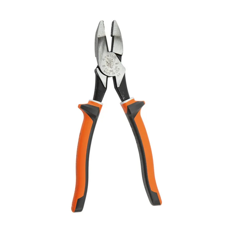 Klein 8" Insulated Side-Cutting Pliers with Slim Handle, 1000V - 2138NEEINS
