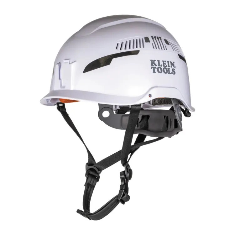 Klein Safety Helmet, Type-2, Vented Class C, White - 60565