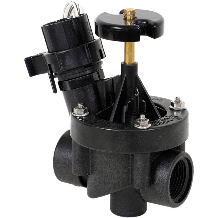 Rain Bird 150PESB - 1-1/2" Inlet Inline Plastic Industrial Irrigation Valve