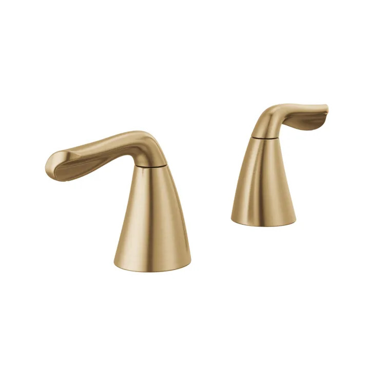 Delta 3553LF-SS Vero Widespread Bathroom Faucet With Pop - View #4