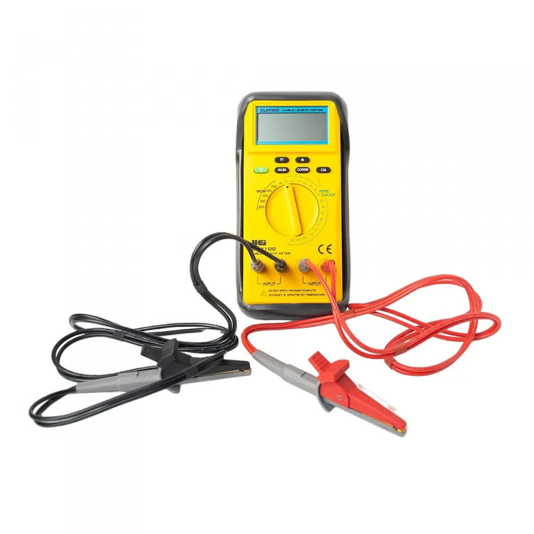 UEi Digital Cable Length Meter for 25-30000ft Copper and Aluminum Cables - CLM100
