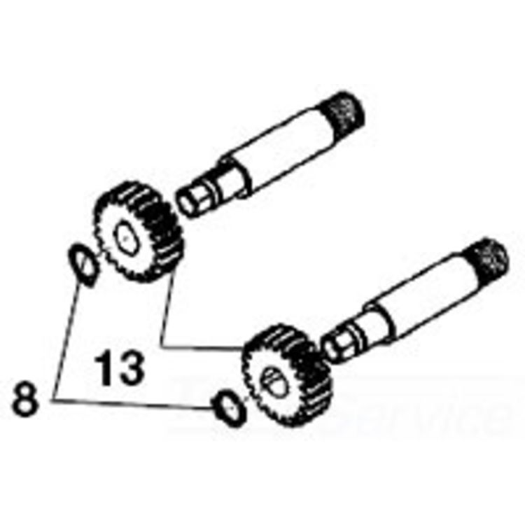 Ridgid 94827 Gear, Roller