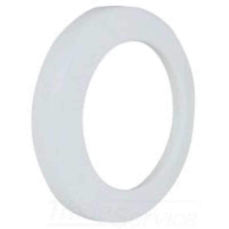 SIOUX 921-7W TRIM-TITE 2" IPS PLASTIC ESCUTCHEON WHITE