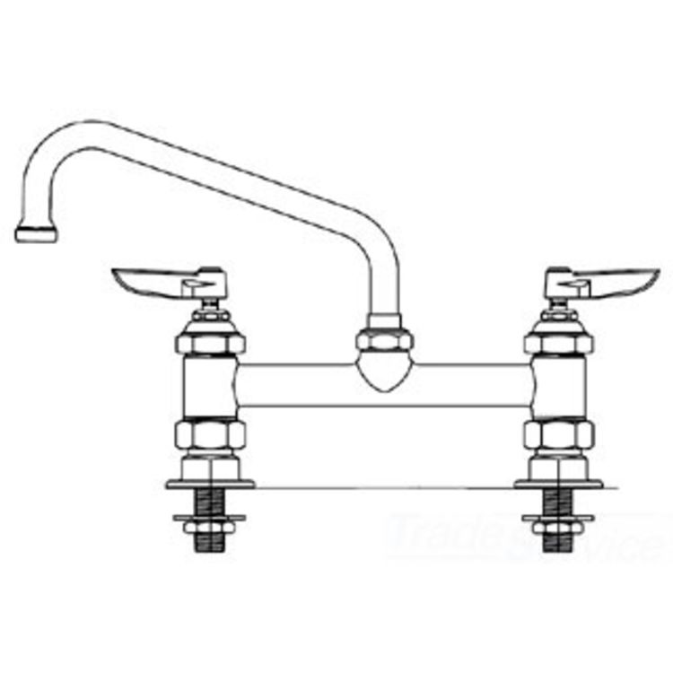 T&S BRASS B-2280-060X-CR B-2280 WITH CERAMIC CARTRIDGES AND 060X SWING NOZZLE