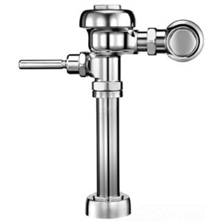 SLOAN 111-DFB-SMOOTH CLOSET FLUSH VALVE BATTERY OP SIDE MOUNT